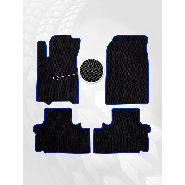 Коврик автомобильный AUTOPILOT INDIVIDUAL EVA black-blue-925_в салон Haval M6 (2019-н.в.)