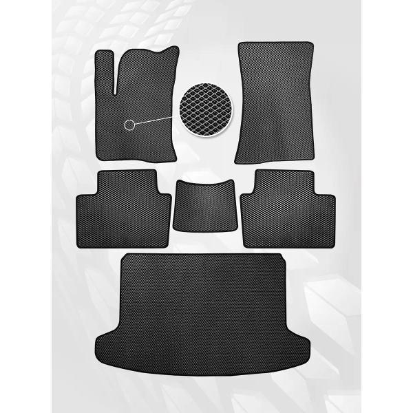 Коврик автомобильный AUTOPILOT INDIVIDUAL EVA COMBO gray-black-91-3_в салон и багажник Changan CS35 PLUS (2018-н.в)