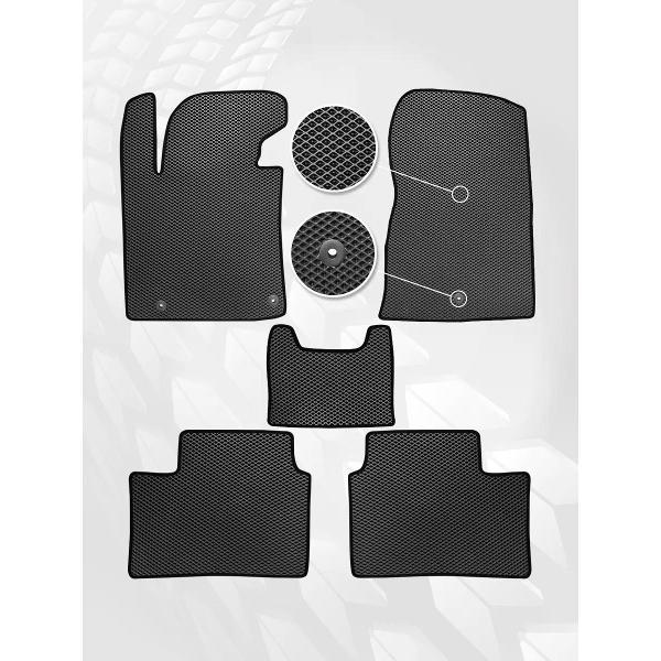 Коврик автомобильный AUTOPILOT INDIVIDUAL EVA gray-black-361_в салон Kia Ceed 2 2012-2018