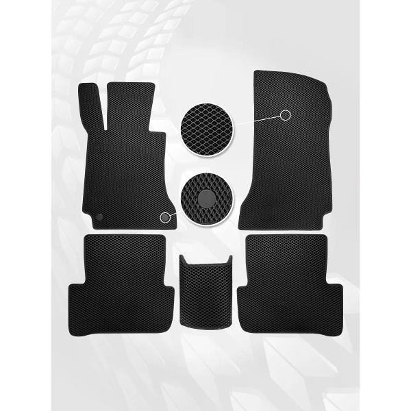Коврик автомобильный AUTOPILOT INDIVIDUAL EVA black-black-472_в машину Mercedes-Benz C W204 2006-2015