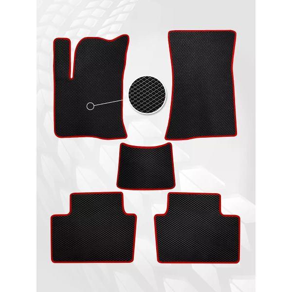 Коврик автомобильный AUTOPILOT INDIVIDUAL EVA black-red-91_в салон Changan CS35 PLUS (2018-н.в.)