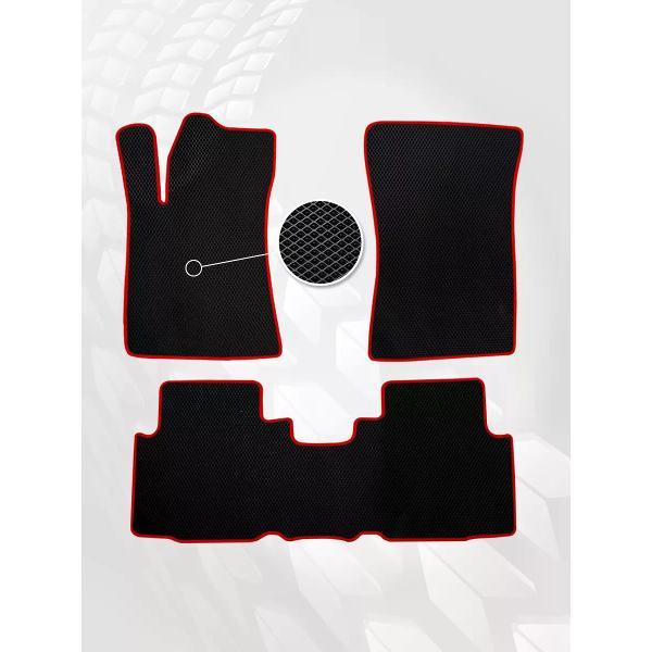 Коврик автомобильный AUTOPILOT INDIVIDUAL EVA black-bordo-94_в салон Changan CS85 (2019-н.в.)