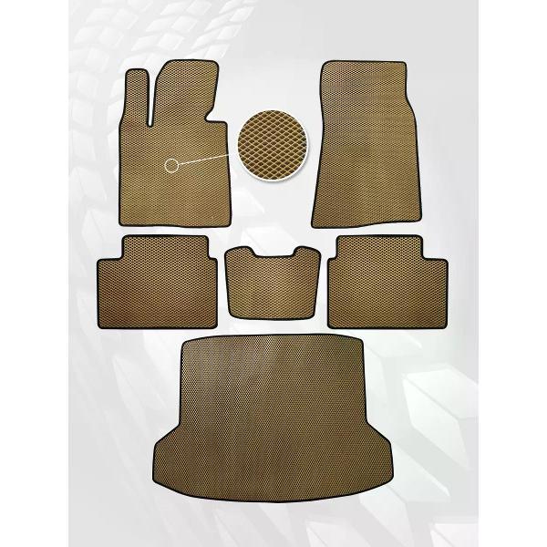 Коврик автомобильный AUTOPILOT INDIVIDUAL EVA COMBO beige-black-98-4_в салон и багажник Changan UNI-V (2022-н.в.)