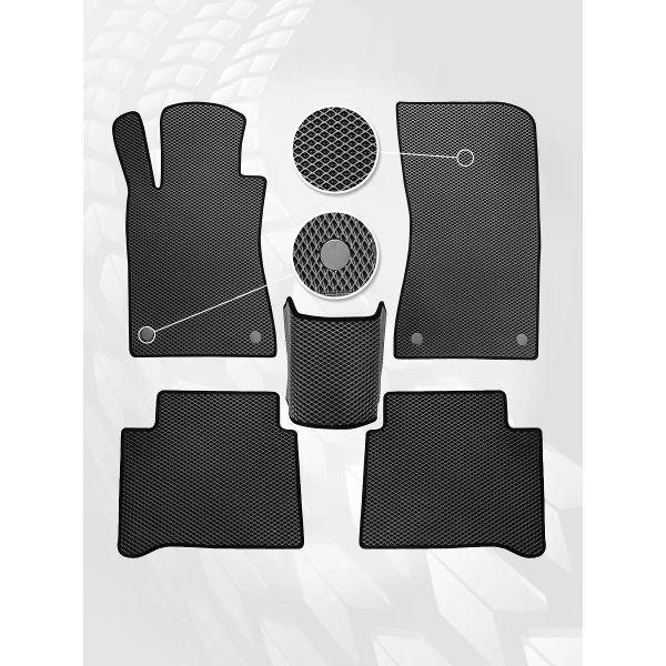 Коврик автомобильный AUTOPILOT INDIVIDUAL EVA gray-black-485_в салон Mercedes-Benz E W211 2002-2009