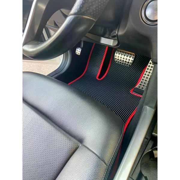 Коврик автомобильный AUTOPILOT INDIVIDUAL EVA black-red-486_в машину Mercedes-Benz E W212 2009-2016