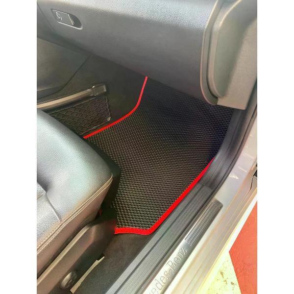 Коврик автомобильный AUTOPILOT INDIVIDUAL EVA black-red-486_в машину Mercedes-Benz E W212 2009-2016