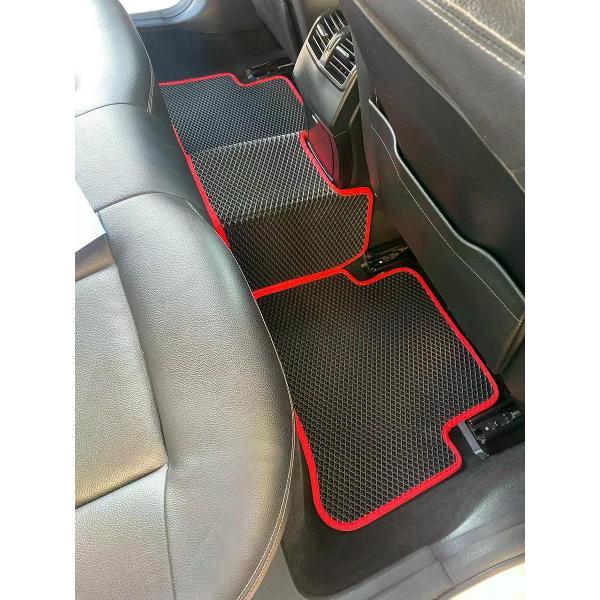 Коврик автомобильный AUTOPILOT INDIVIDUAL EVA black-red-486_в машину Mercedes-Benz E W212 2009-2016