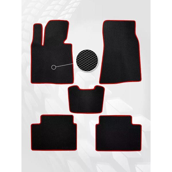 Коврик автомобильный AUTOPILOT INDIVIDUAL EVA black-red-98_в салон Changan UNI-V (2022-н.в.)