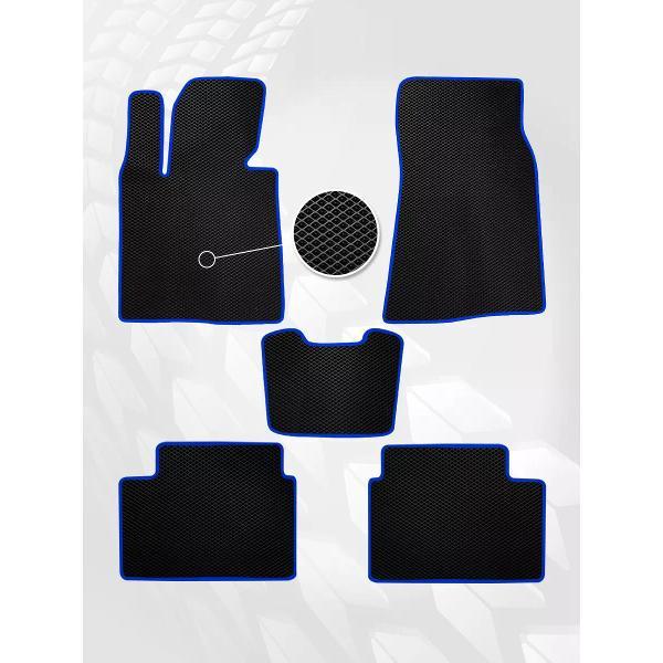 Коврик автомобильный AUTOPILOT INDIVIDUAL EVA black-blue-98_в салон Changan UNI-V (2022-н.в.)