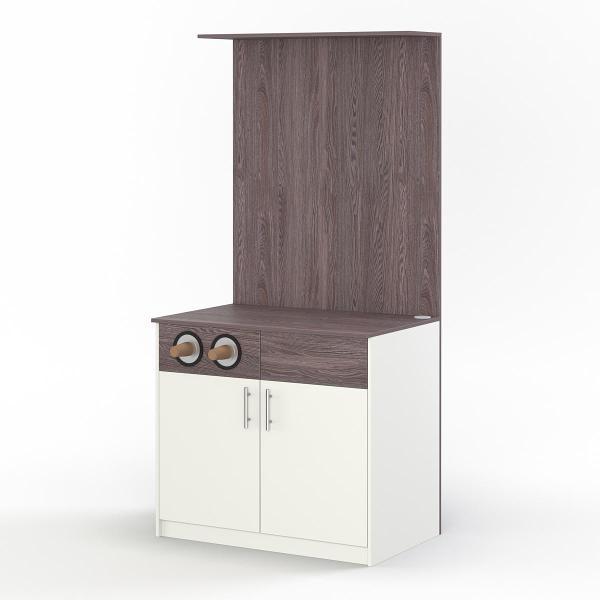 Кофепоинт Westcom №8 Ясень Анкор темный и Белый