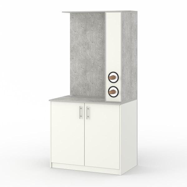 Кофепоинт Westcom №5 Метрополитан Грей и Белый фото