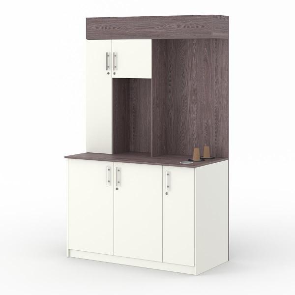 Кофепоинт Westcom №6 Ясень Анкор темный и Белый