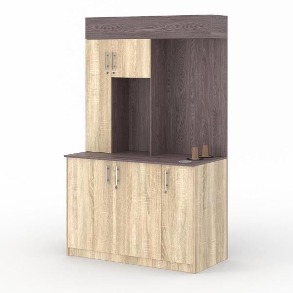 Кофепоинт Westcom №6 Ясень Анкор темный и Дуб Сонома