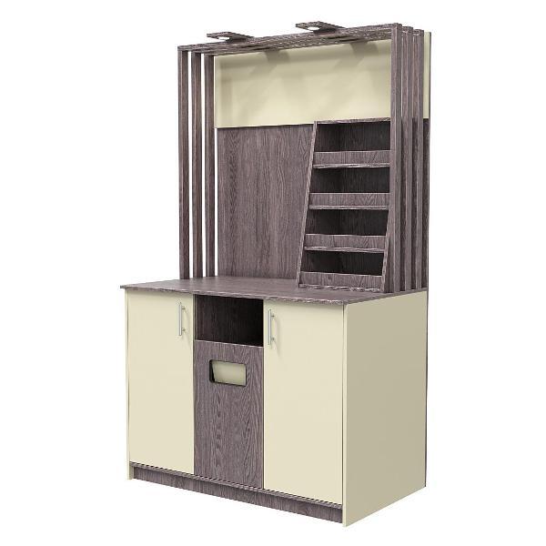 Кофепоинт Westcom №12 Ясень Анкор темный и Крем Вайс