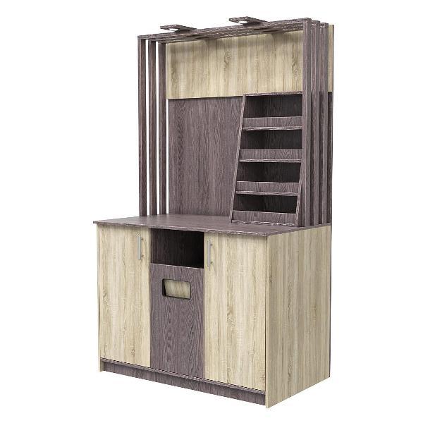 Кофепоинт Westcom №12 Ясень Анкор темный и Дуб Сонома