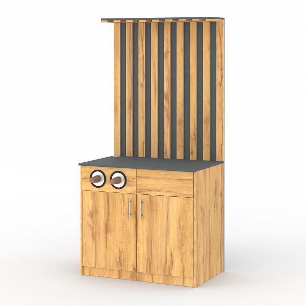 Кофепоинт Westcom №3 Темно-серый и Дуб Золотистый