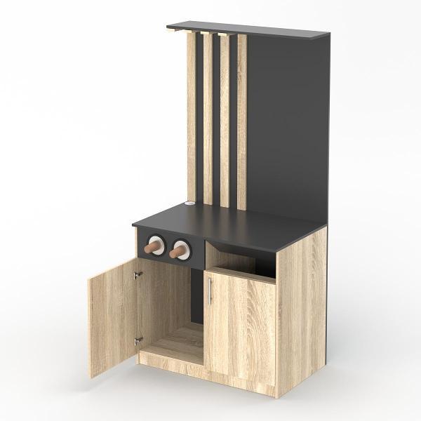 Кофепоинт Westcom №9 Ясень Анкор темный и Дуб Сонома