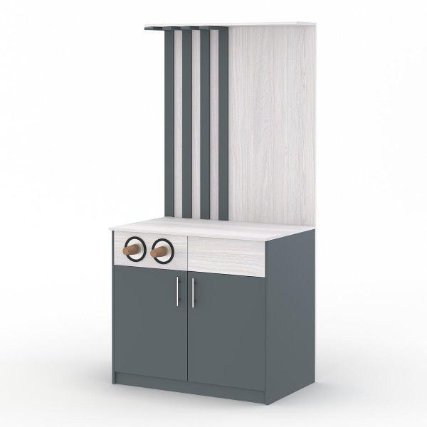 Кофепоинт Westcom №9 Ясень Анкор светлый и Темно-Серый