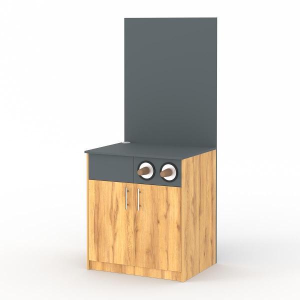 Кофепоинт Westcom №1 Темно-серый и Дуб Золотистый