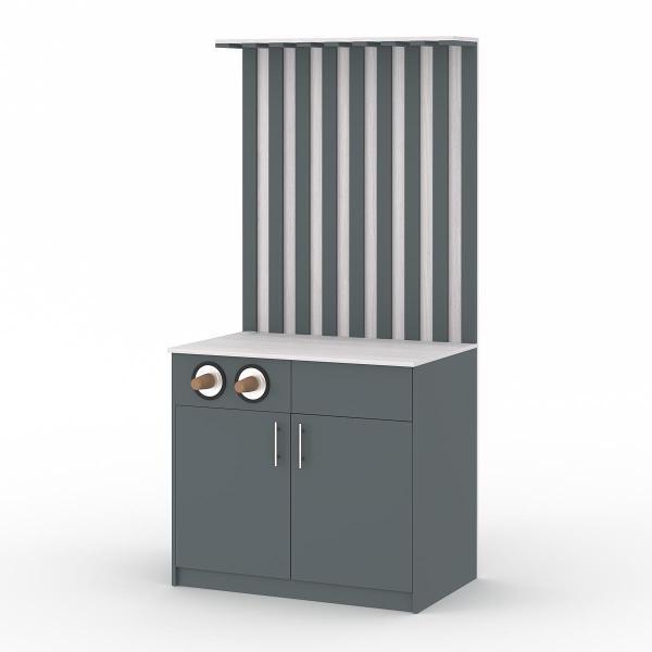 Кофепоинт Westcom №3 Ясень Анкор светлый и Темно-Серый