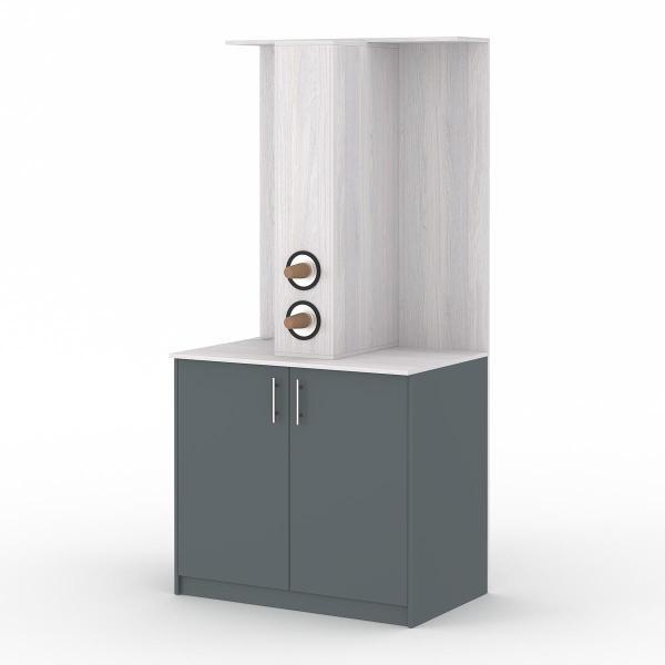 Кофепоинт Westcom №4 Ясень Анкор светлый и Темно-Серый