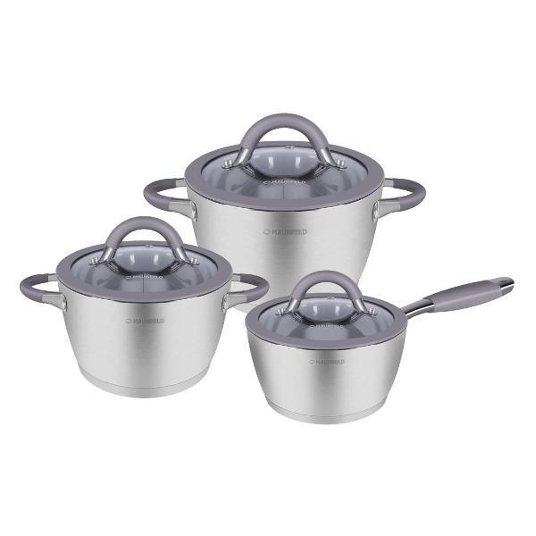 Набор посуды Maunfeld LEONA MF124LN01ST