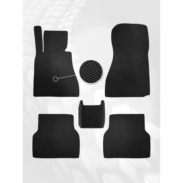 Коврик автомобильный AUTOPILOT INDIVIDUAL EVA black-black-45_эва в машину BMW 5 E39 1995-2004