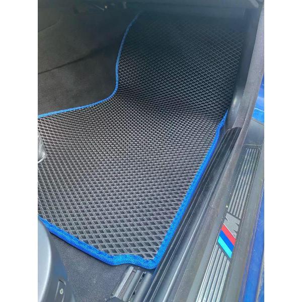 Коврик автомобильный AUTOPILOT INDIVIDUAL EVA black-blue-45_эва в машину BMW 5 E39 1995-2004