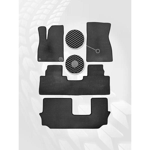 Коврик автомобильный AUTOPILOT INDIVIDUAL EVA gray-black-218-3 ряда_Эва в салон Gac-GS8-II