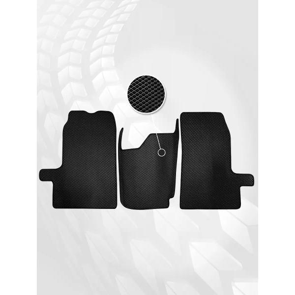 Коврик автомобильный AUTOPILOT INDIVIDUAL EVA-3-black-black-208_эва в машину Ford Transit 7 2006-2014