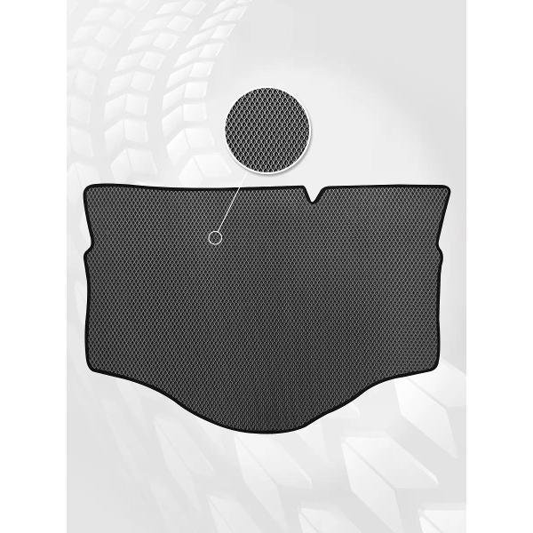 Коврик автомобильный AUTOPILOT INDIVIDUAL EVA gray black-466-2_Эва в багажник Mitsubishi Mirage 6 2012-2015