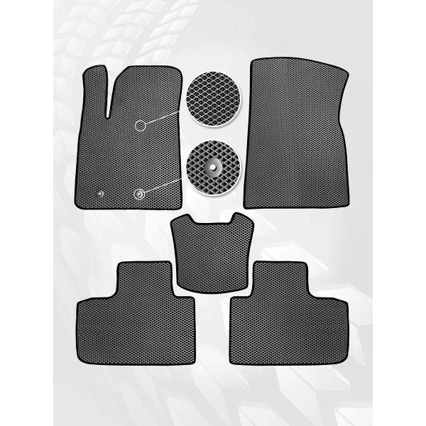 Коврик автомобильный AUTOPILOT INDIVIDUAL EVA gray black-918_Эва в машину Dongfeng Shine Max 2023-н.в.