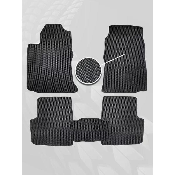 Коврик автомобильный AUTOPILOT INDIVIDUAL EVA black-black-755_Эва в салон Toyota Corolla E120 2000-2007