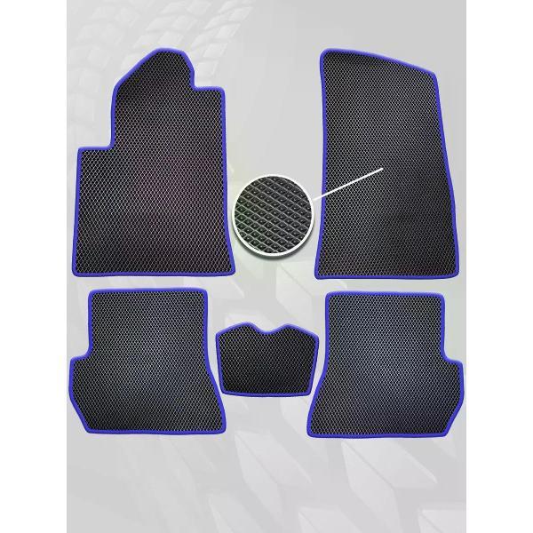 Коврик автомобильный AUTOPILOT INDIVIDUAL EVA black-blue-194_Эва в салон Ford Fusion 2002-2012