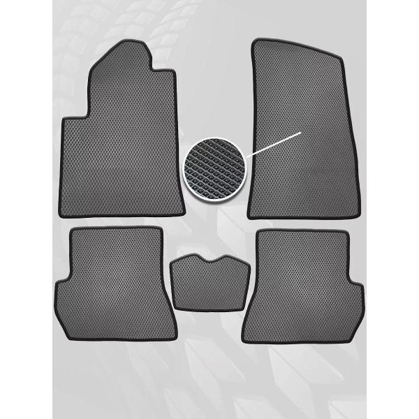 Коврик автомобильный AUTOPILOT INDIVIDUAL EVA gray black-194_Эва в салон Ford Fusion 2002-2012