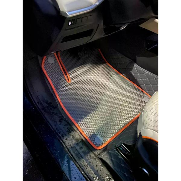 Коврик автомобильный AUTOPILOT INDIVIDUAL KZ black-black-485_3д из экокожи для Dongfeng Shine Max 2023-н.в.