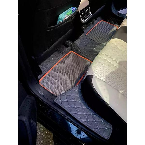 Коврик автомобильный AUTOPILOT INDIVIDUAL KZ black-black-485_3д из экокожи для Dongfeng Shine Max 2023-н.в.