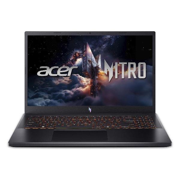 Ноутбук игровой Acer Nitro V 15 ANV15-52-5546 Intel Core 5 210H/16Gb/SSD512Gb/RTX5050 8Gb/15.6"/IPS/FHD/1920x1080/165Hz/NoOS/черный (NH.QZ7CD.00B)