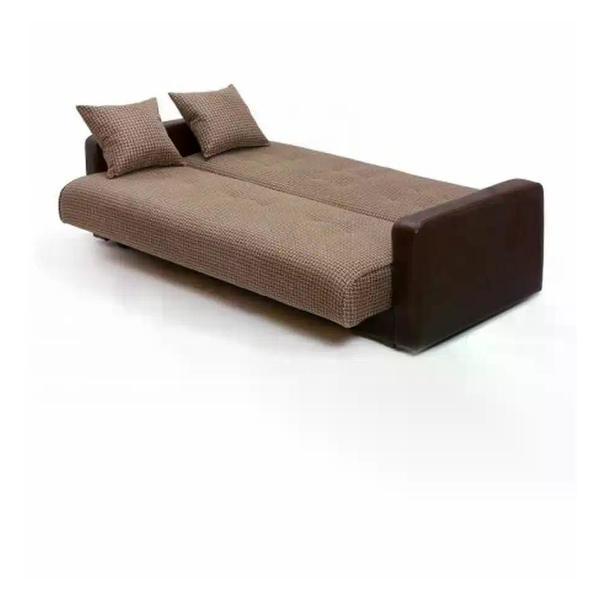 Диван ММ ГРУПП Рогожка коричневый