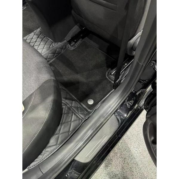 Коврик автомобильный AUTOPILOT INDIVIDUAL KZ black-black EVA black-black-525_ 3д из экокожи для Hyundai i30 2017-н.в.