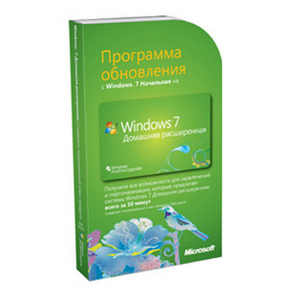 ПО Медиа Windows 7 Домашняя базовая