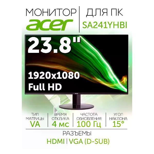 Монитор Acer SA241YHBI (UM.QS1EE.H02) фото