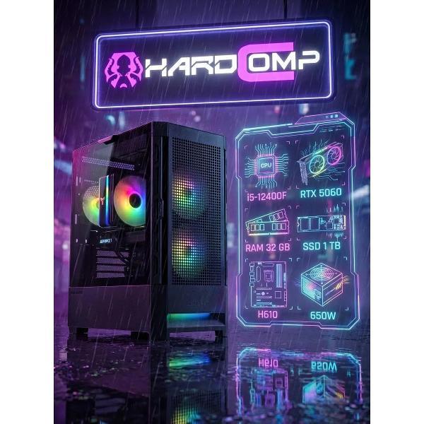 Системный блок Hard Comp CB/12400F/5060/32/1Tb/650W
