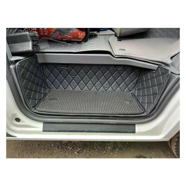 Коврик автомобильный AUTOPILOT INDIVIDUAL KZ black-black EVA black-black-537П_ 3D порожки из экокожи для Газель NEXT 2016-н.в.