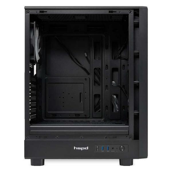 Корпус для компьютера HSPD M510 (M510-TGBK-ARGB)