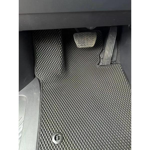 Коврик автомобильный AUTOPILOT INDIVIDUAL EVA 3D-COMBO-8-12-black black-984-3 ряда_Эва в автомобиль Toyota Alphard IV 6 мест 2023-н.в.