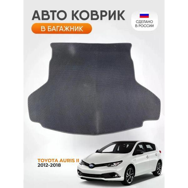 Коврик автомобильный AUTOPILOT INDIVIDUAL EVA black-black-635-3_Эва в багажник Toyota Auris II 2012-2018