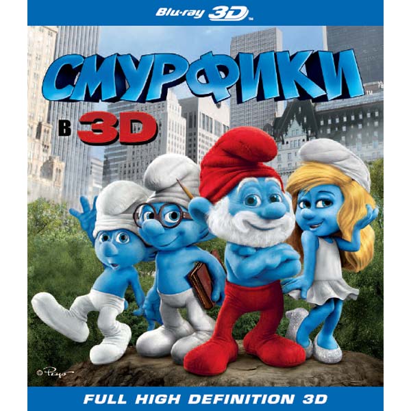 Blu-ray диск . Смурфики фото