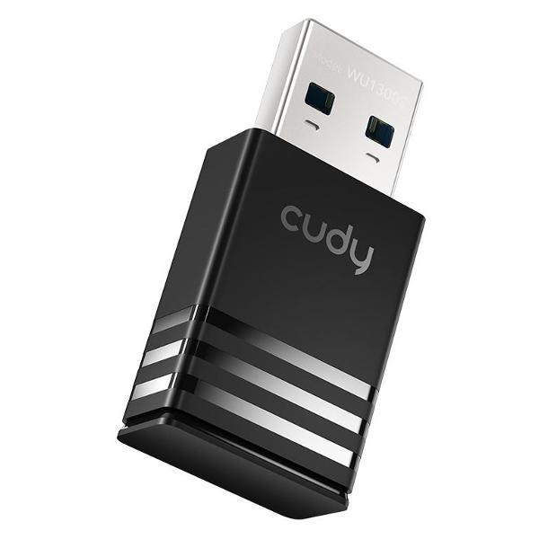 Приемник Wi-Fi CUDY WU1300S черный