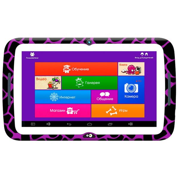 Планшет детский Turbo Monsterpad 7'' 16Gb Black (РТ00020515)